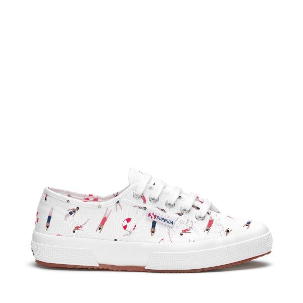 Superga 2750 White Sneakers - Men's Sneakers USA | US4894077